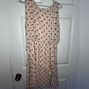 Polka dot dress - Large - TAGS ON